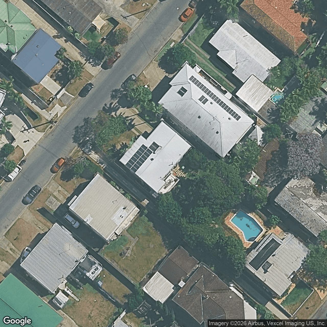 Aerial view of 16 Bullimah Avenue, Burleigh Heads QLD 4220