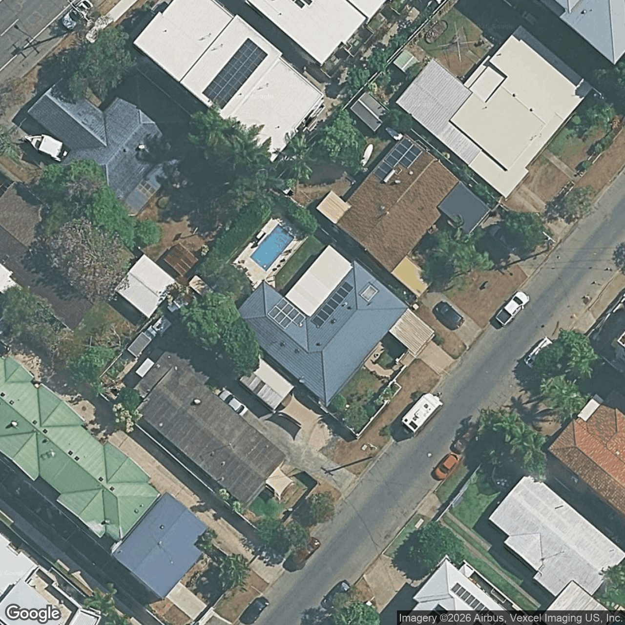 Aerial view of 9 Bullimah Avenue, Burleigh Heads QLD 4220