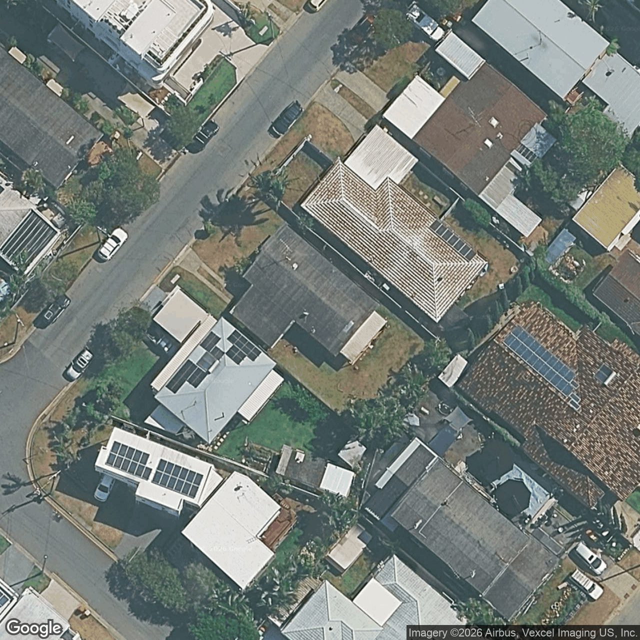 Aerial view of 32 Bullimah Avenue, Burleigh Heads QLD 4220