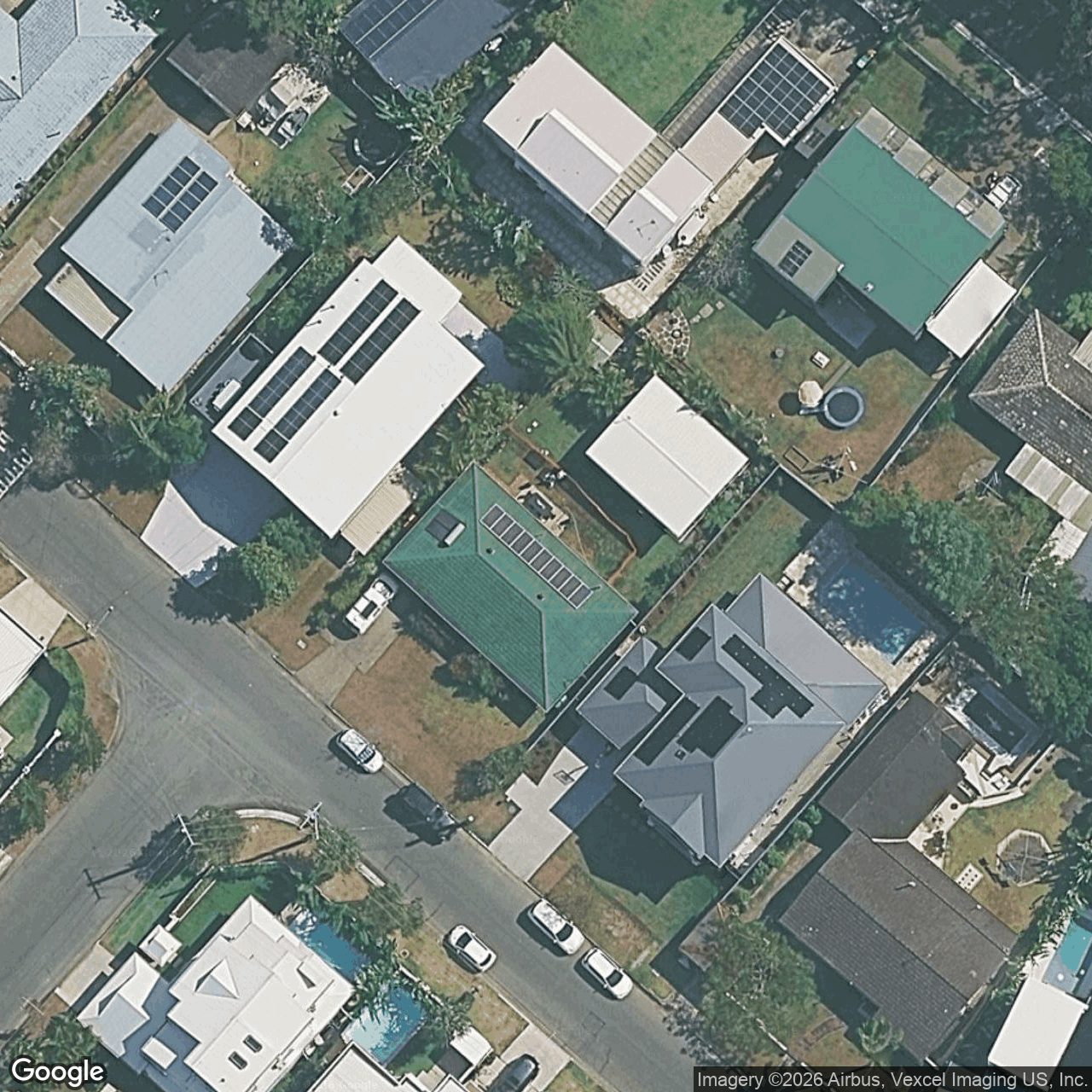 Aerial view of 13 Tawarri Crescent, Burleigh Heads QLD 4220
