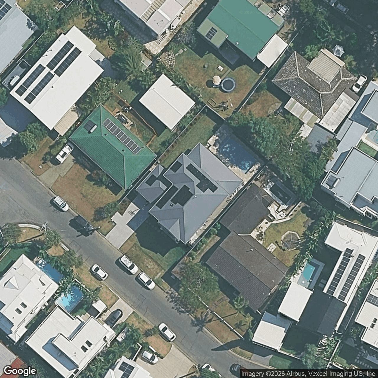 Aerial view of 11 Tawarri Crescent, Burleigh Heads QLD 4220
