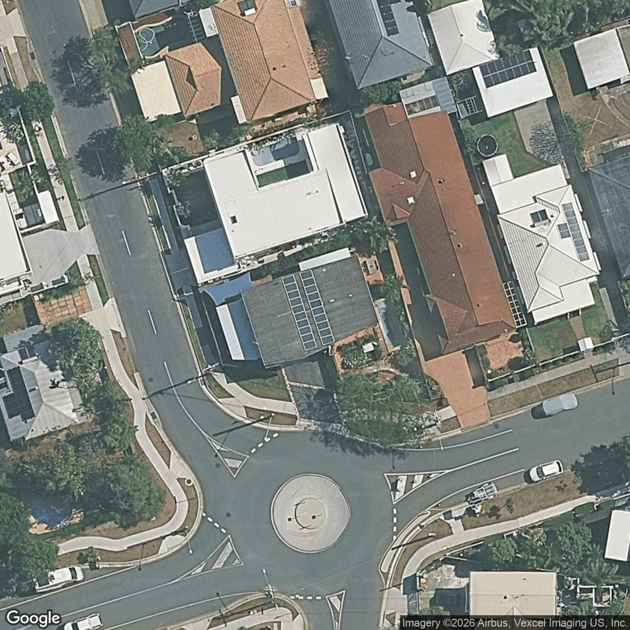 Aerial view of 1A Symonds Road, Burleigh Heads QLD 4220