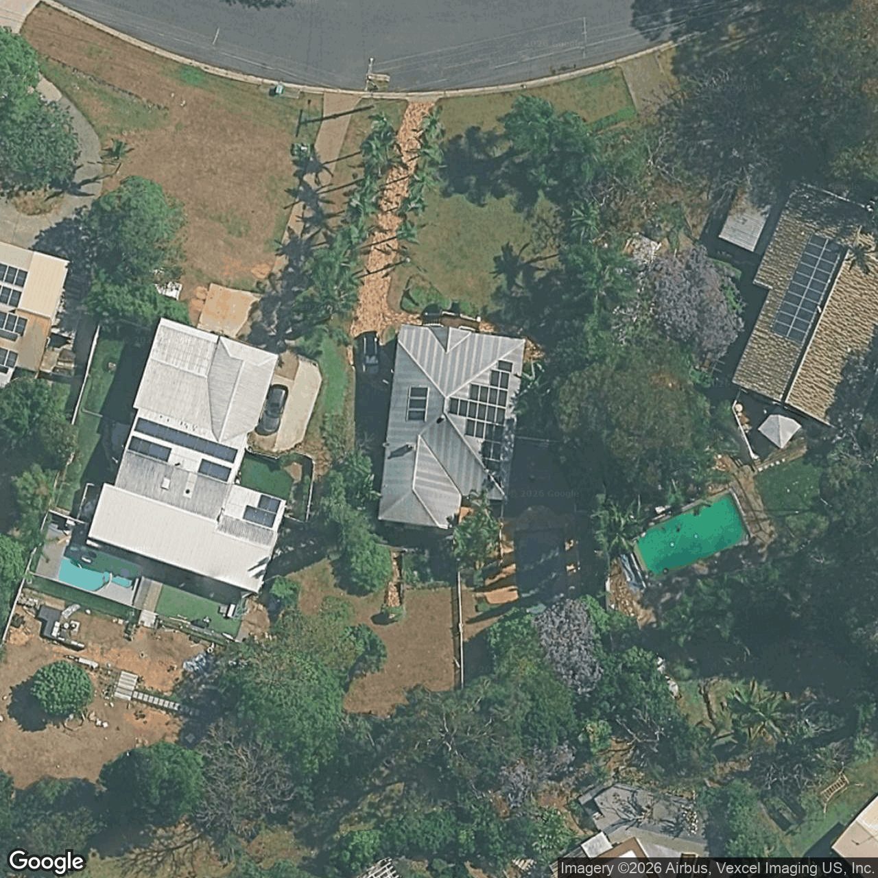 Aerial view of 14 Plantation Road, Burleigh Heads QLD 4220