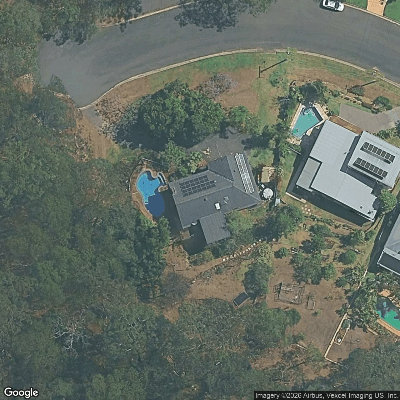 Aerial view of 24 Plantation Road, Burleigh Heads QLD 4220