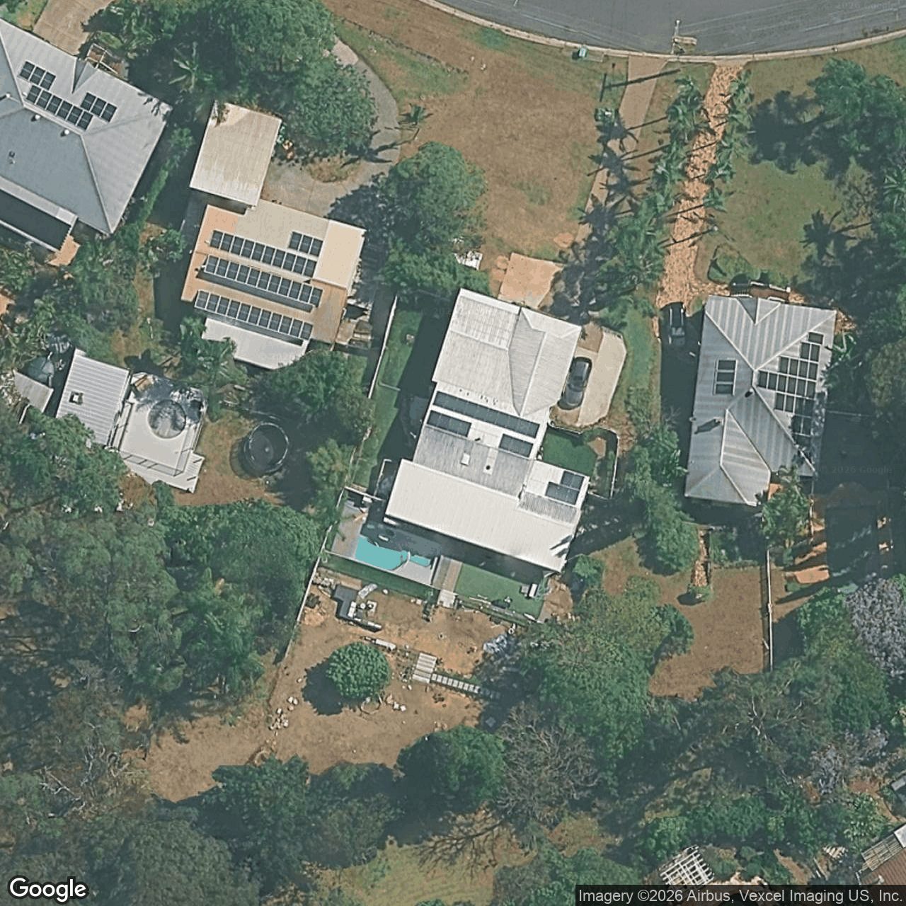 Aerial view of 16 Plantation Road, Burleigh Heads QLD 4220