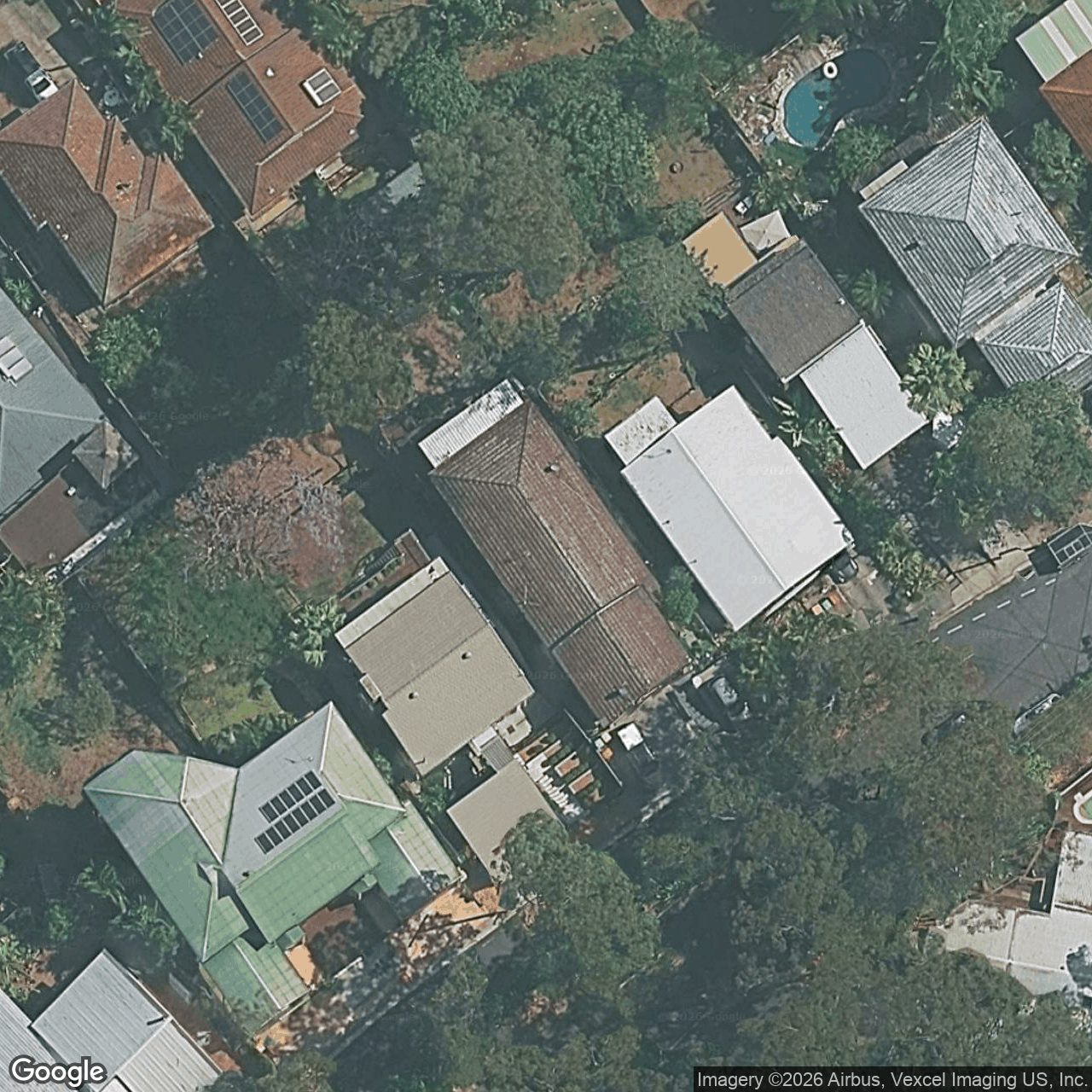 Aerial view of 79 Hill Avenue, Burleigh Heads QLD 4220