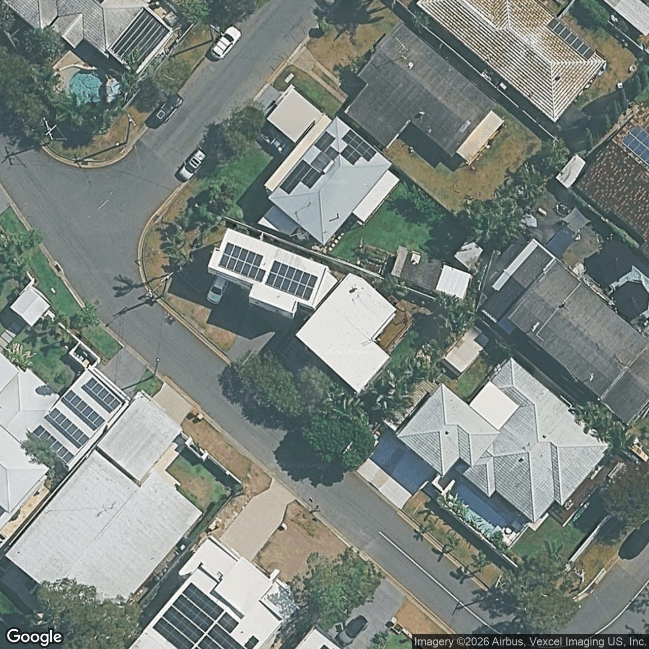 Aerial view of 7 Elanora Drive, Burleigh Heads QLD 4220