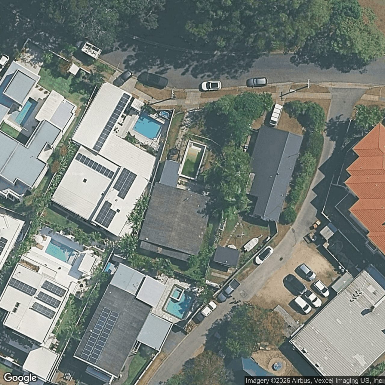 Aerial view of 20 Djerral Avenue, Burleigh Heads QLD 4220
