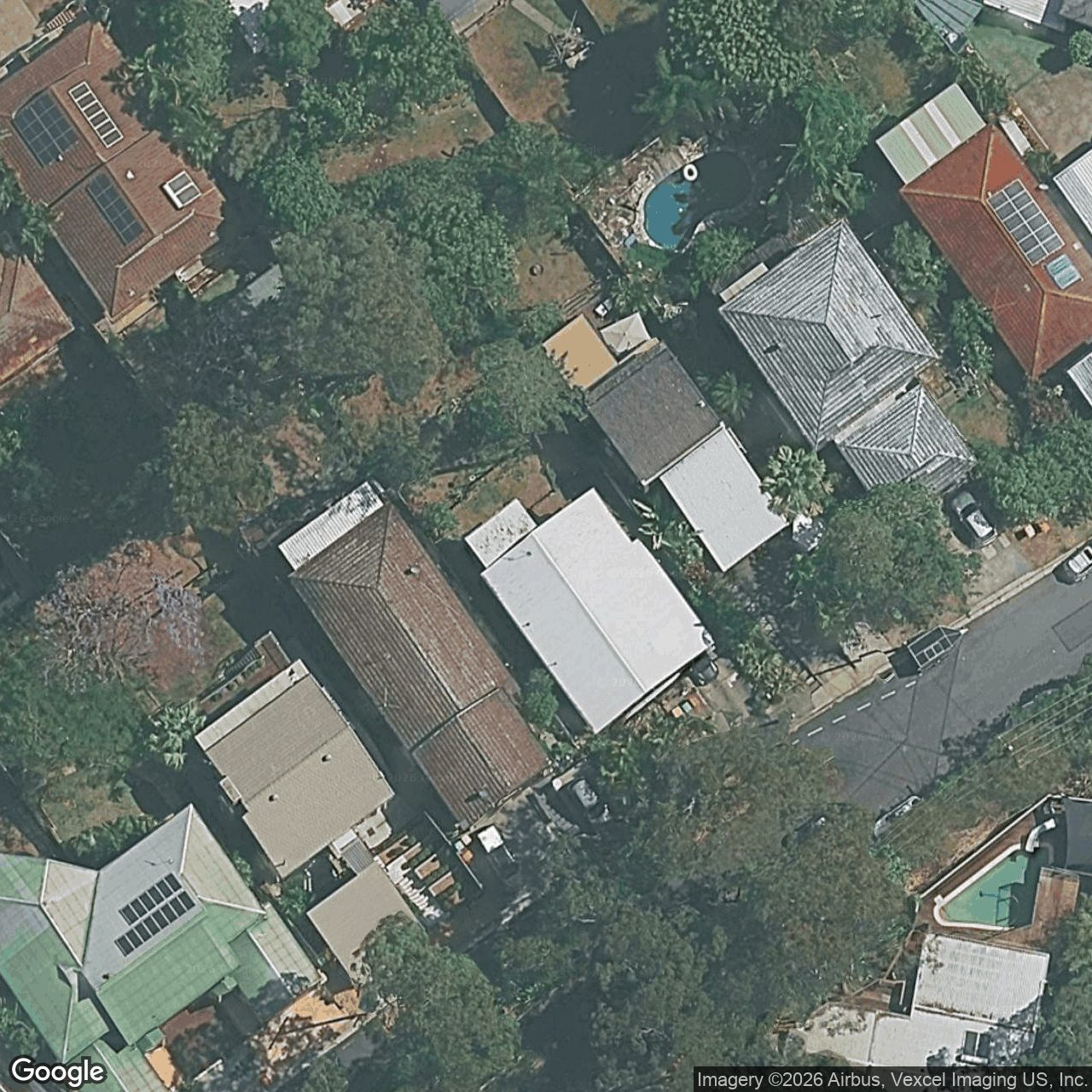 Aerial view of 77 Hill Avenue, Burleigh Heads QLD 4220