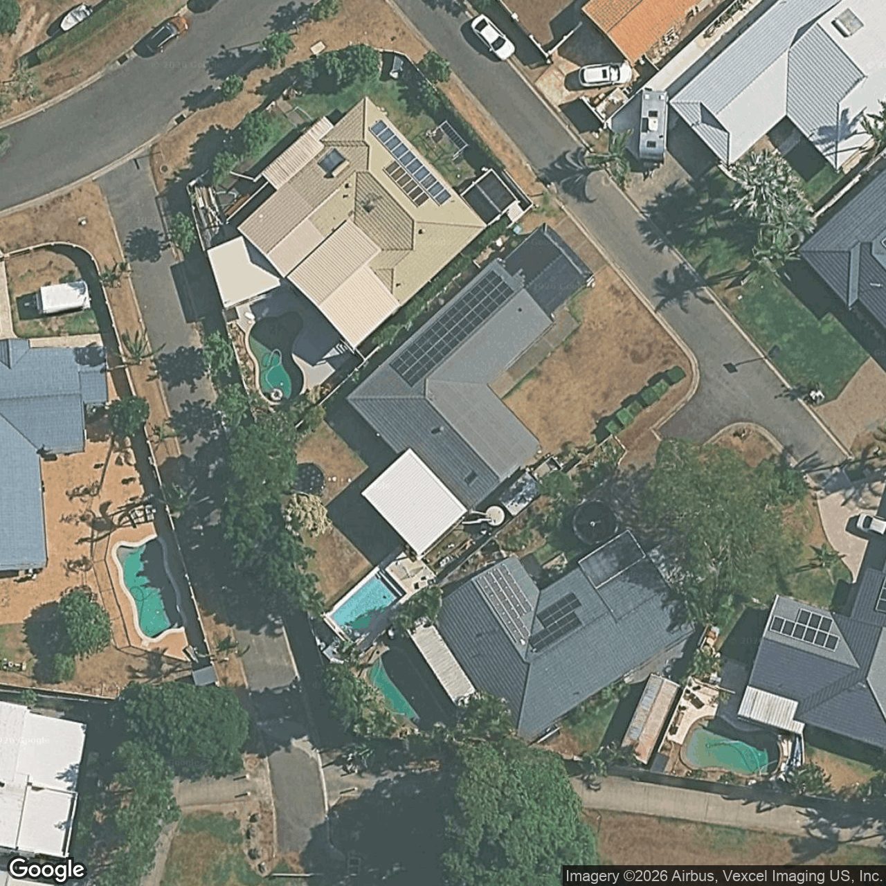 Aerial view of 3 Fimiston Place, Burleigh Waters QLD 4220