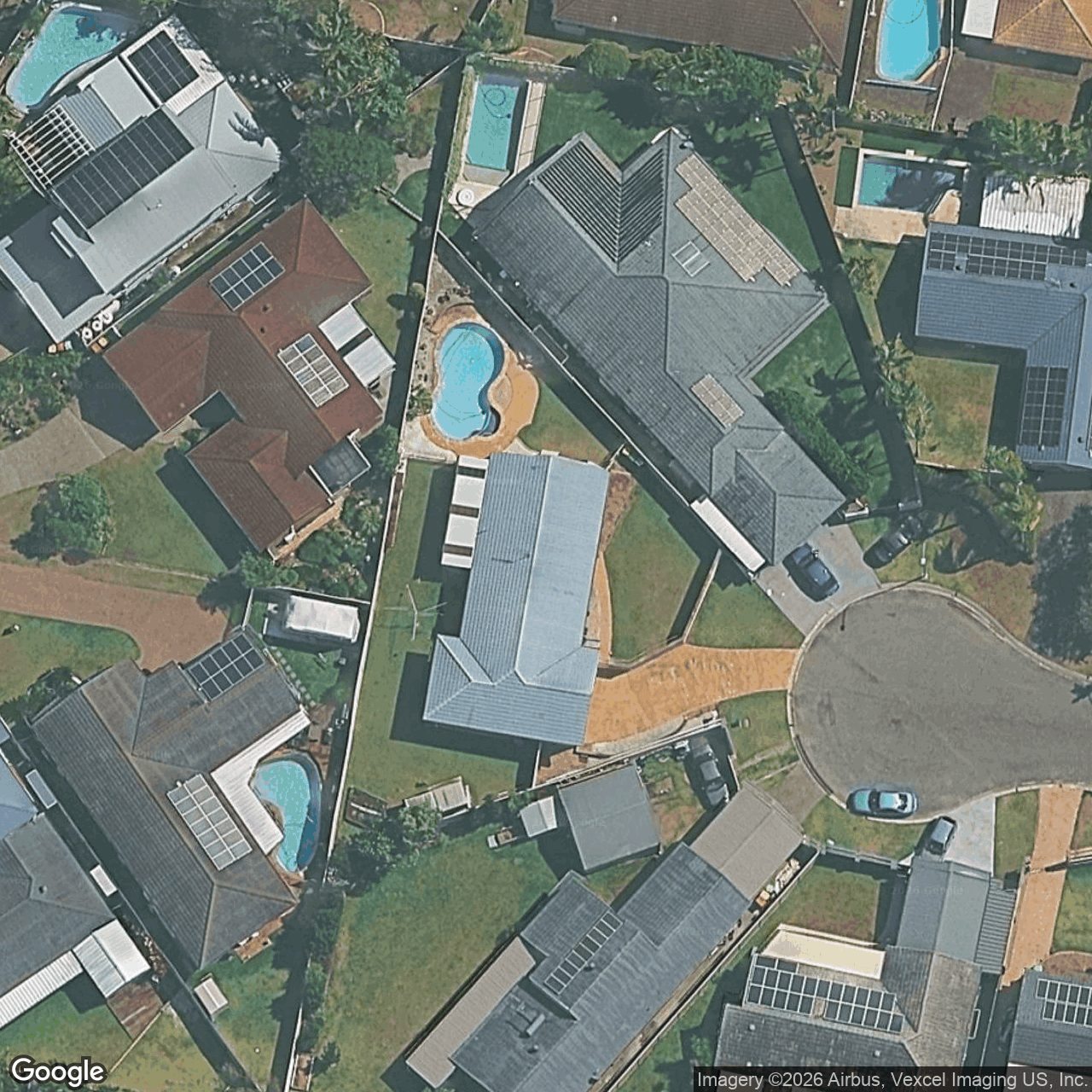 Aerial view of 21 Honeywood Court, Burleigh Waters QLD 4220