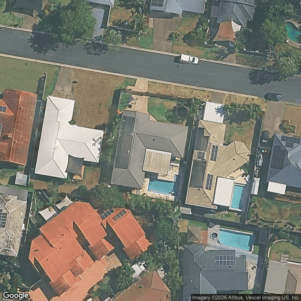 Aerial view of 36 Grebe Place, Burleigh Waters QLD 4220