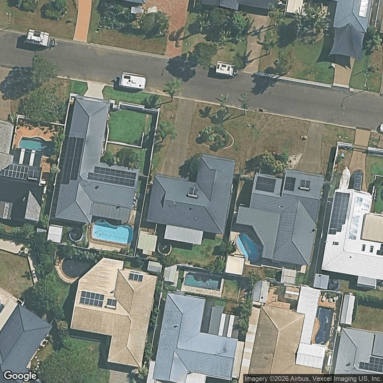 Aerial view of 10 Honeywood Court, Burleigh Waters QLD 4220