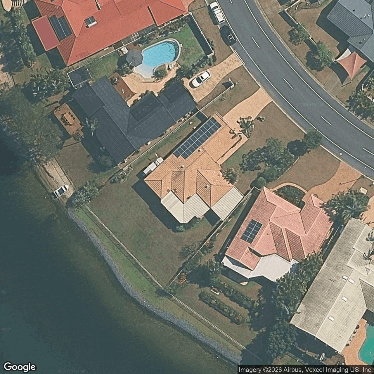 Aerial view of 78 Auk Avenue, Burleigh Waters QLD 4220