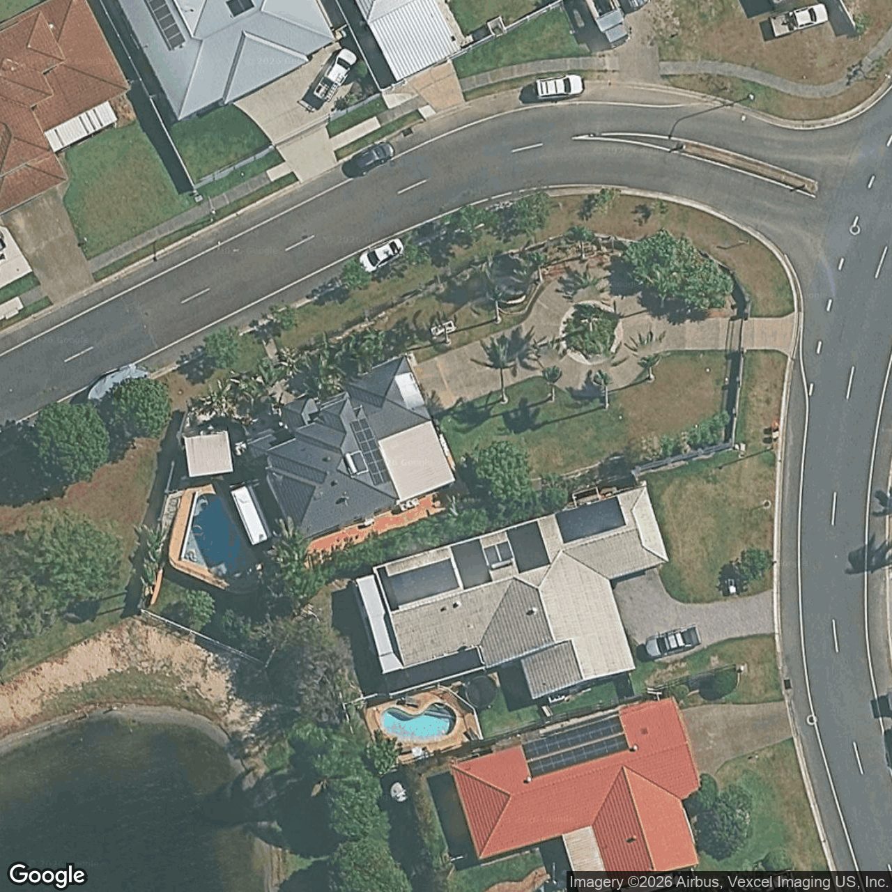 Aerial view of 94 Auk Avenue, Burleigh Waters QLD 4220