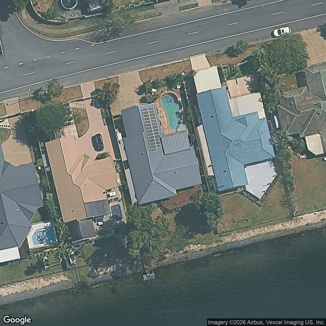 Aerial view of 50 Auk Avenue, Burleigh Waters QLD 4220