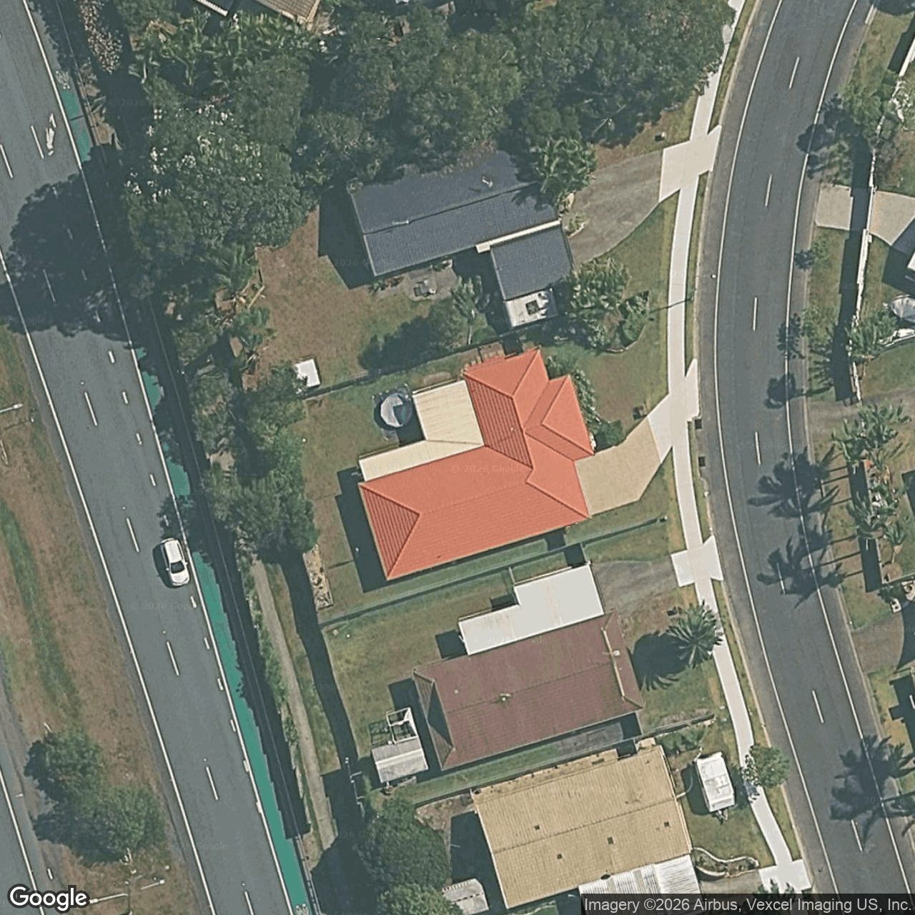 Aerial view of 19 Harrier Drive, Burleigh Waters QLD 4220