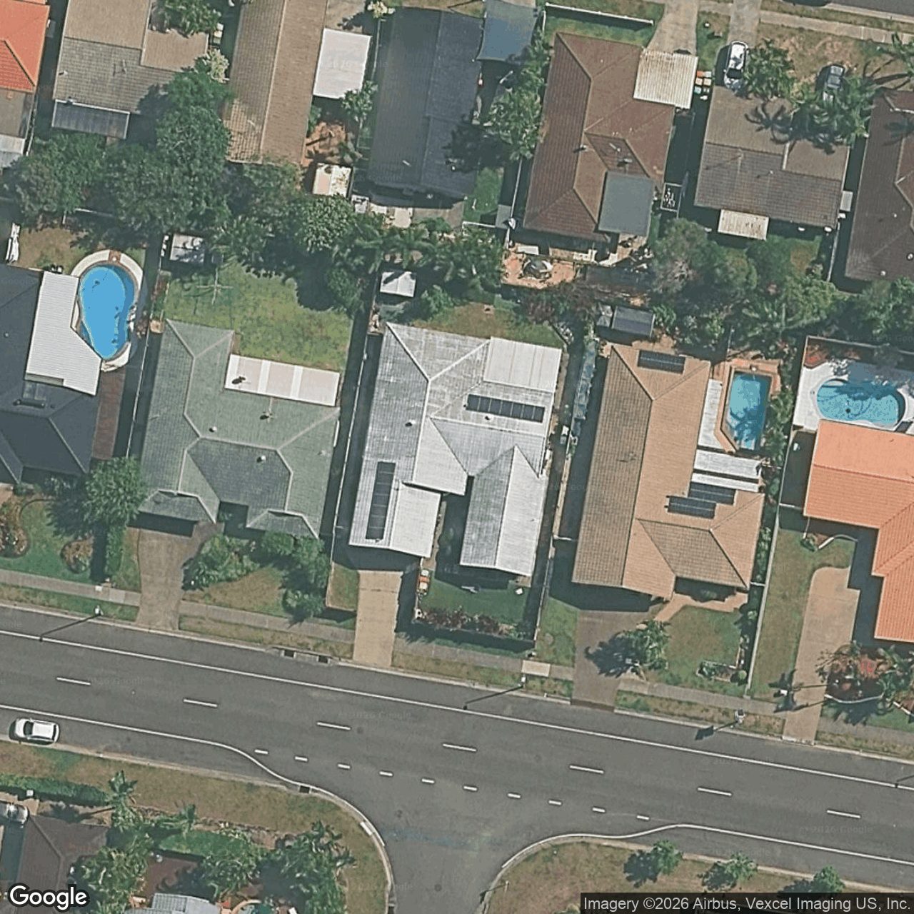 Aerial view of 113 Treeview Drive, Burleigh Waters QLD 4220