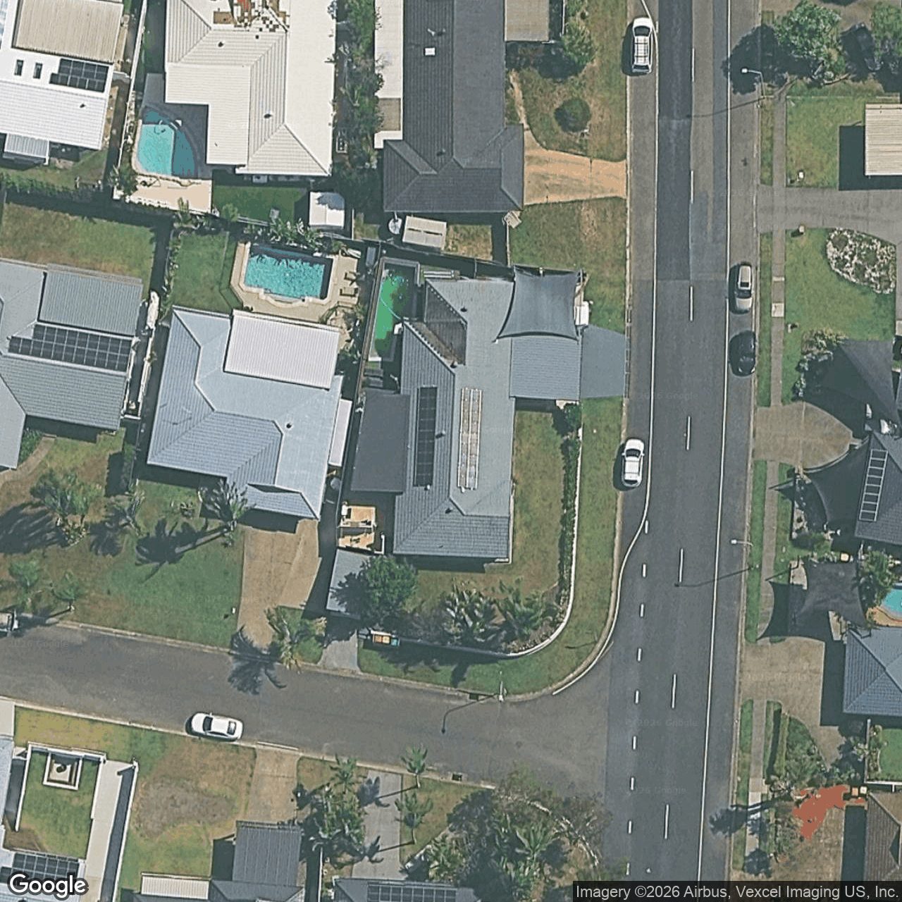 Aerial view of 56 Treeview Drive, Burleigh Waters QLD 4220
