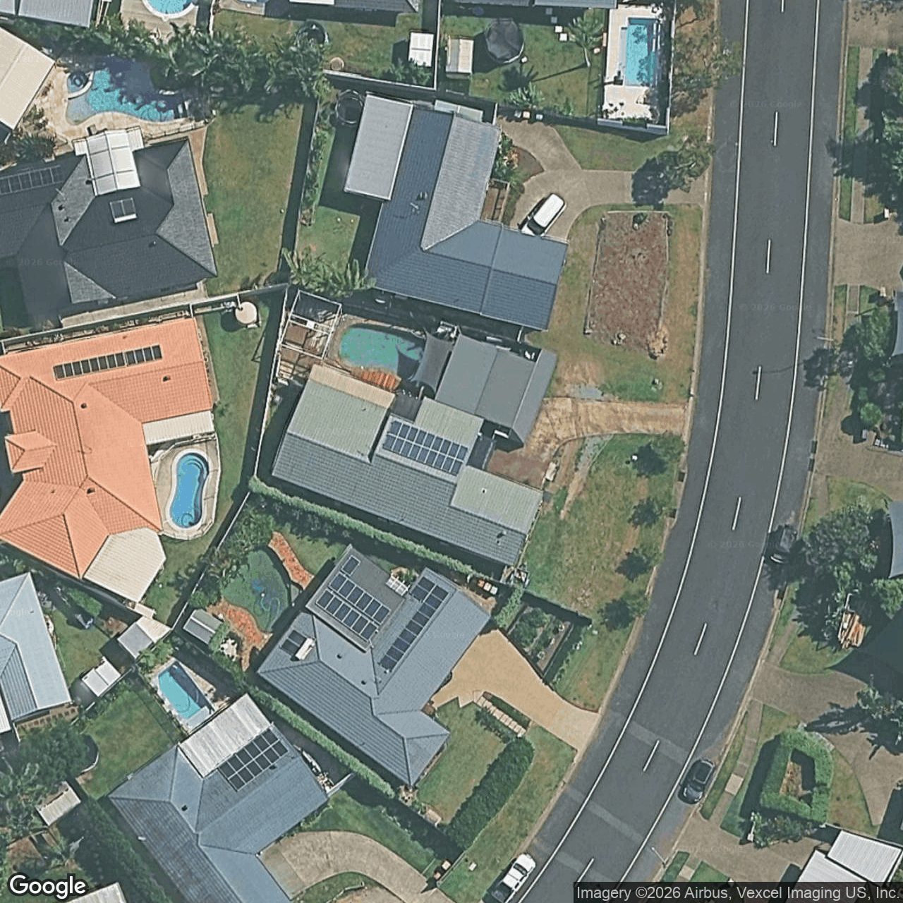 Aerial view of 50 Treeview Drive, Burleigh Waters QLD 4220