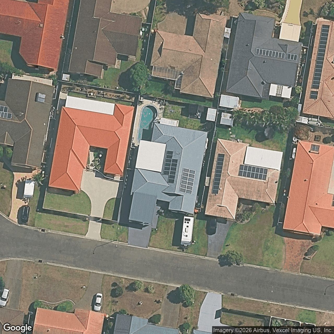 Aerial view of 15 Silkyoak Court, Burleigh Waters QLD 4220
