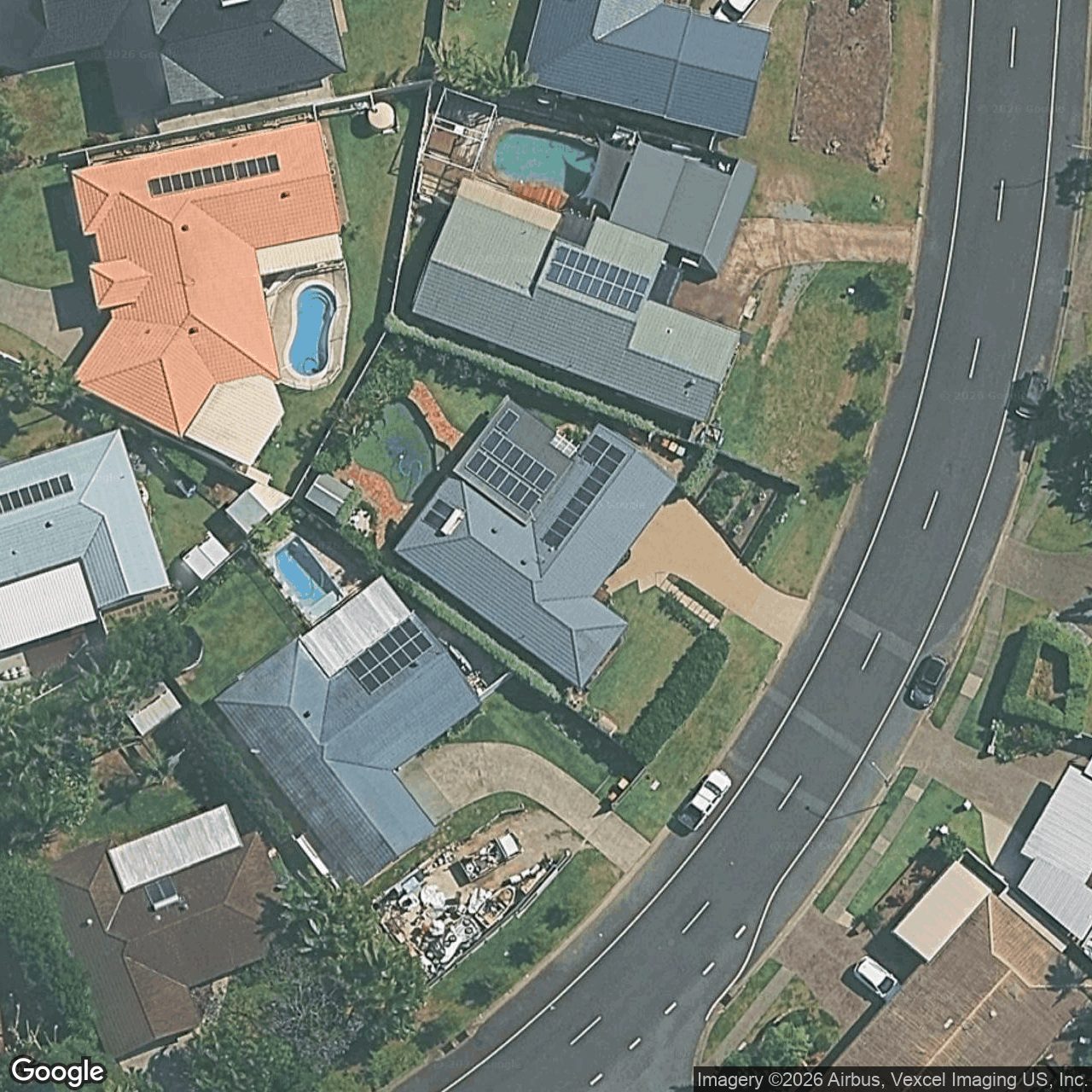 Aerial view of 48 Treeview Drive, Burleigh Waters QLD 4220