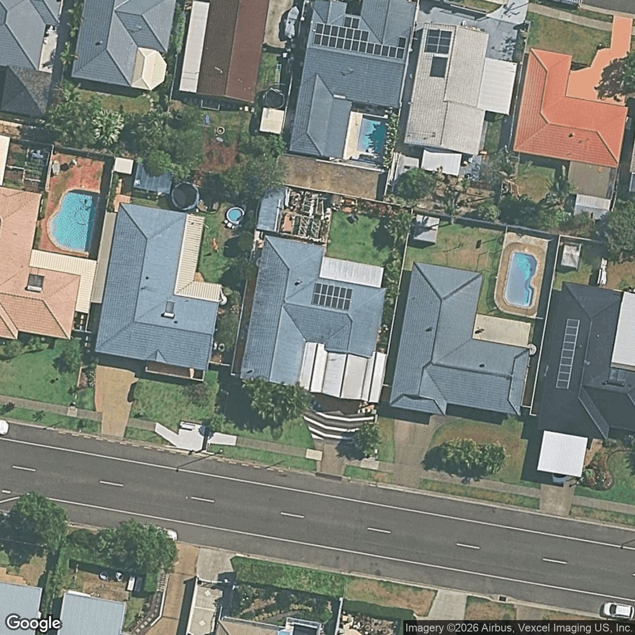 Aerial view of 121 Treeview Drive, Burleigh Waters QLD 4220