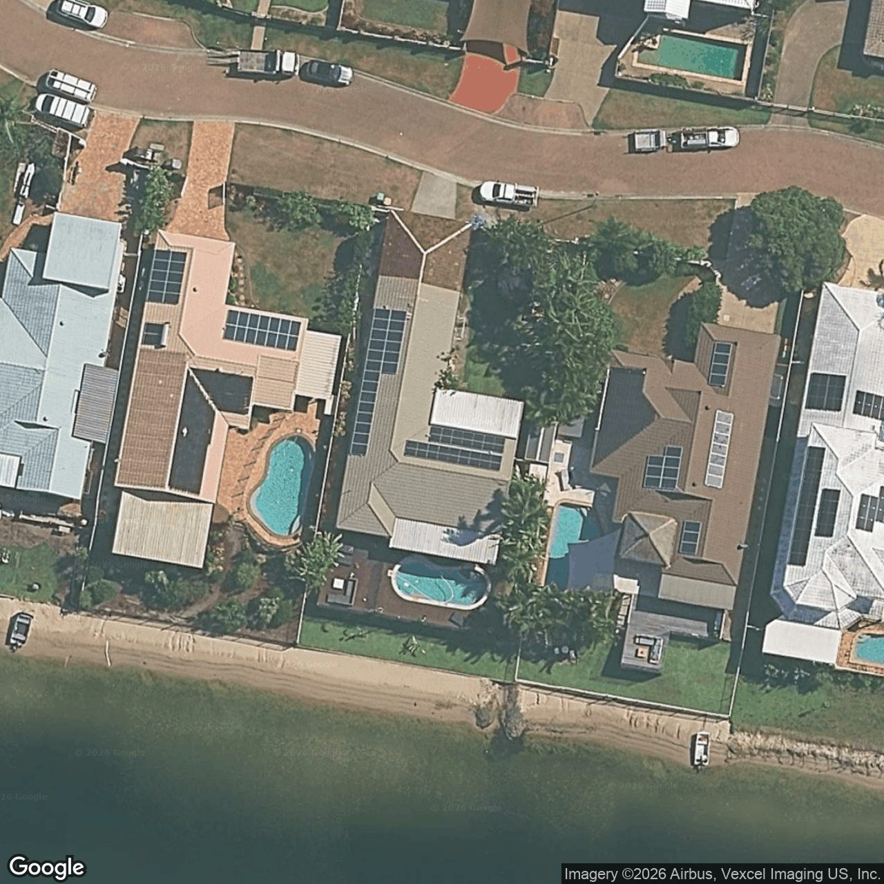 Aerial view of 51 Pintail Crescent, Burleigh Waters QLD 4220