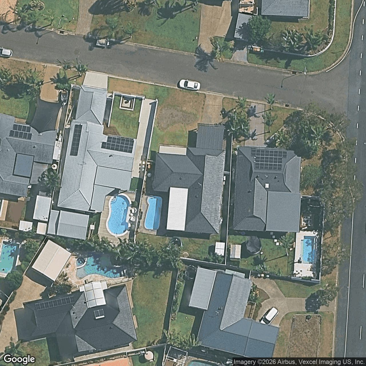 Aerial view of 4 Maple Court, Burleigh Waters QLD 4220