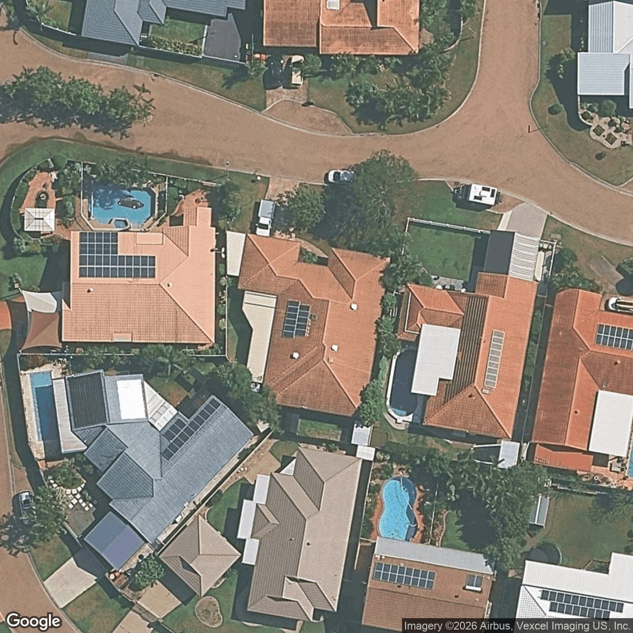Aerial view of 12 Myna Way, Burleigh Waters QLD 4220