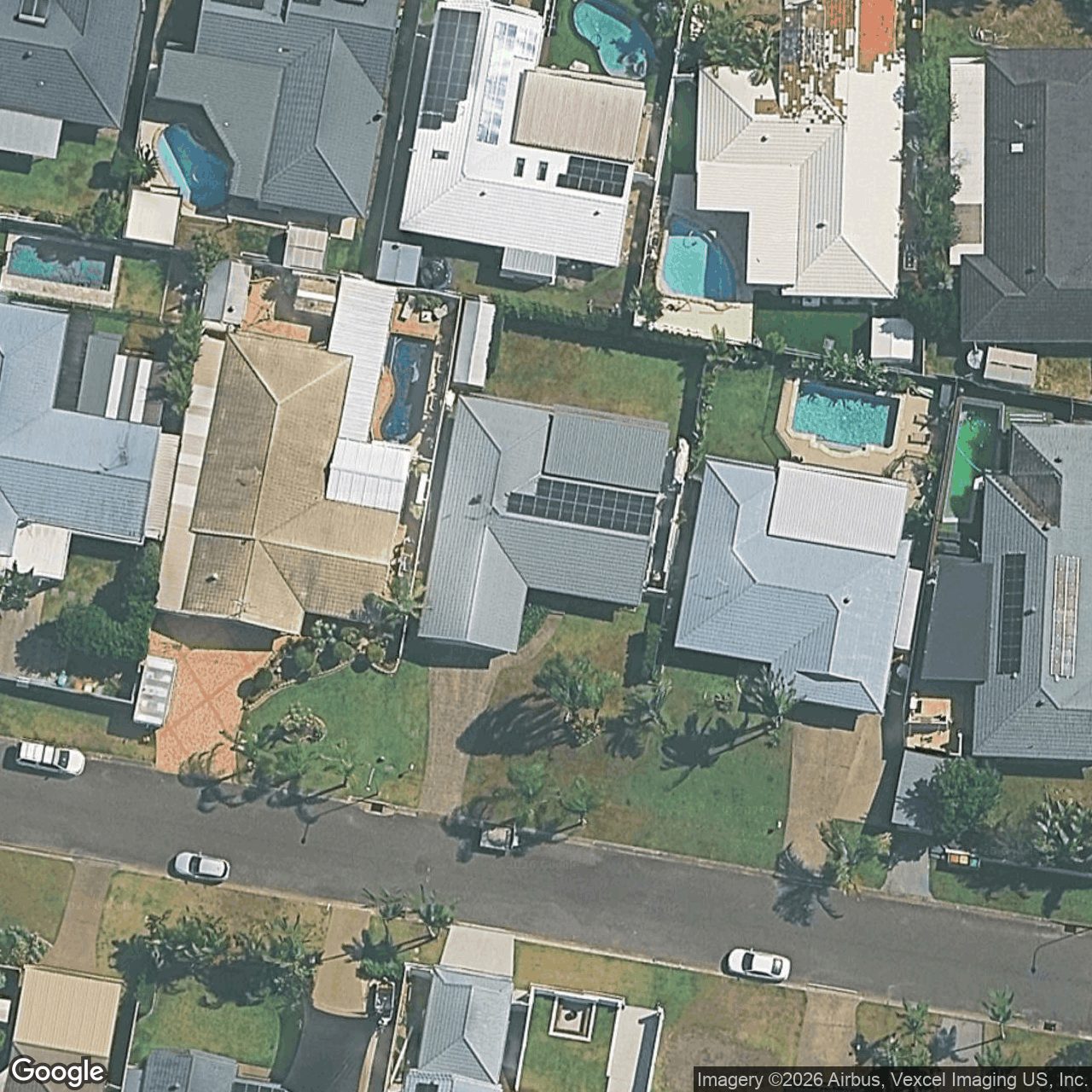 Aerial view of 5 Maple Court, Burleigh Waters QLD 4220