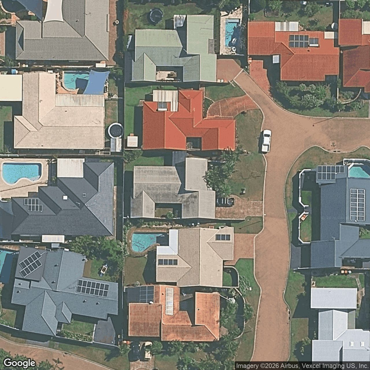 Aerial view of 6 Oriole Court, Burleigh Waters QLD 4220