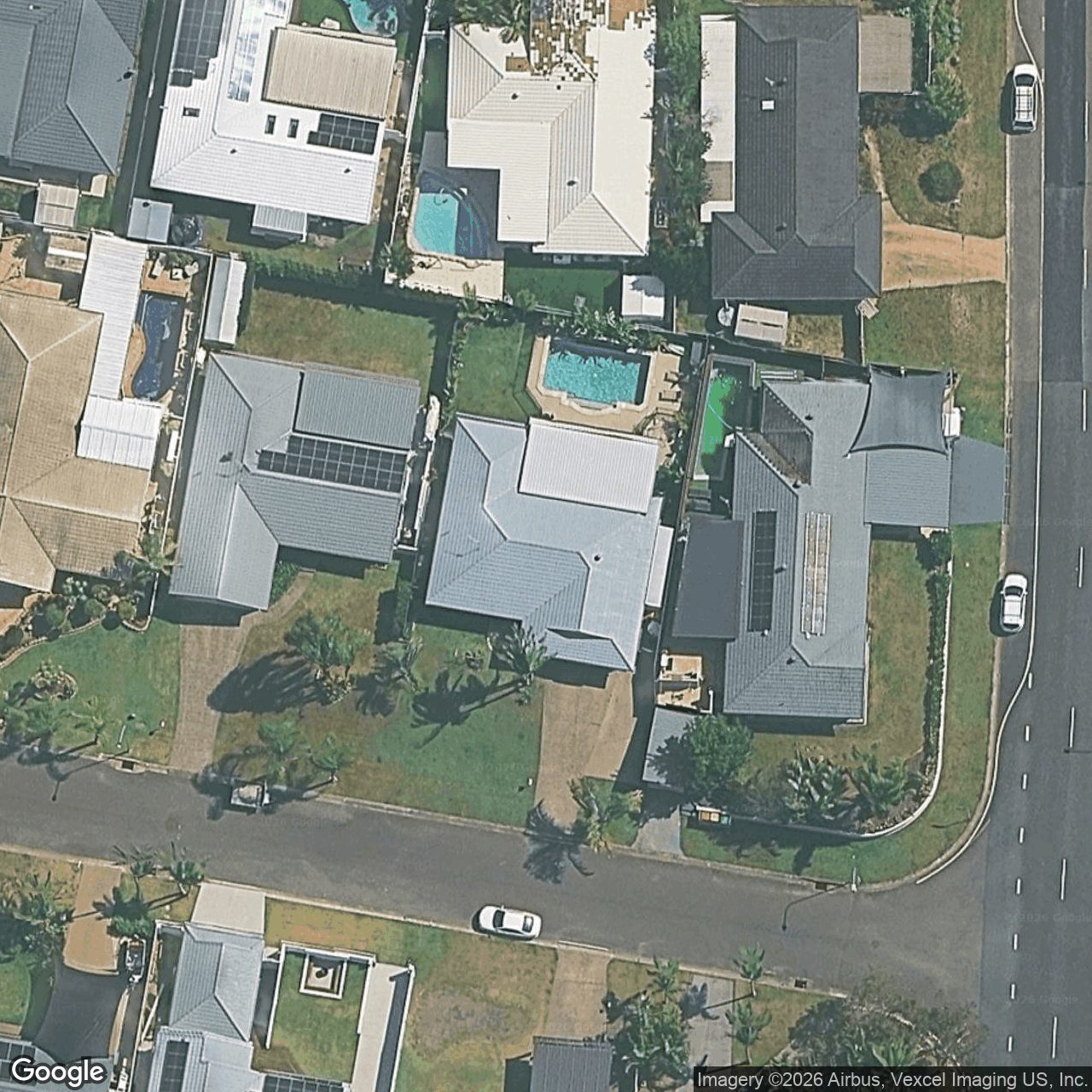 Aerial view of 3 Maple Court, Burleigh Waters QLD 4220