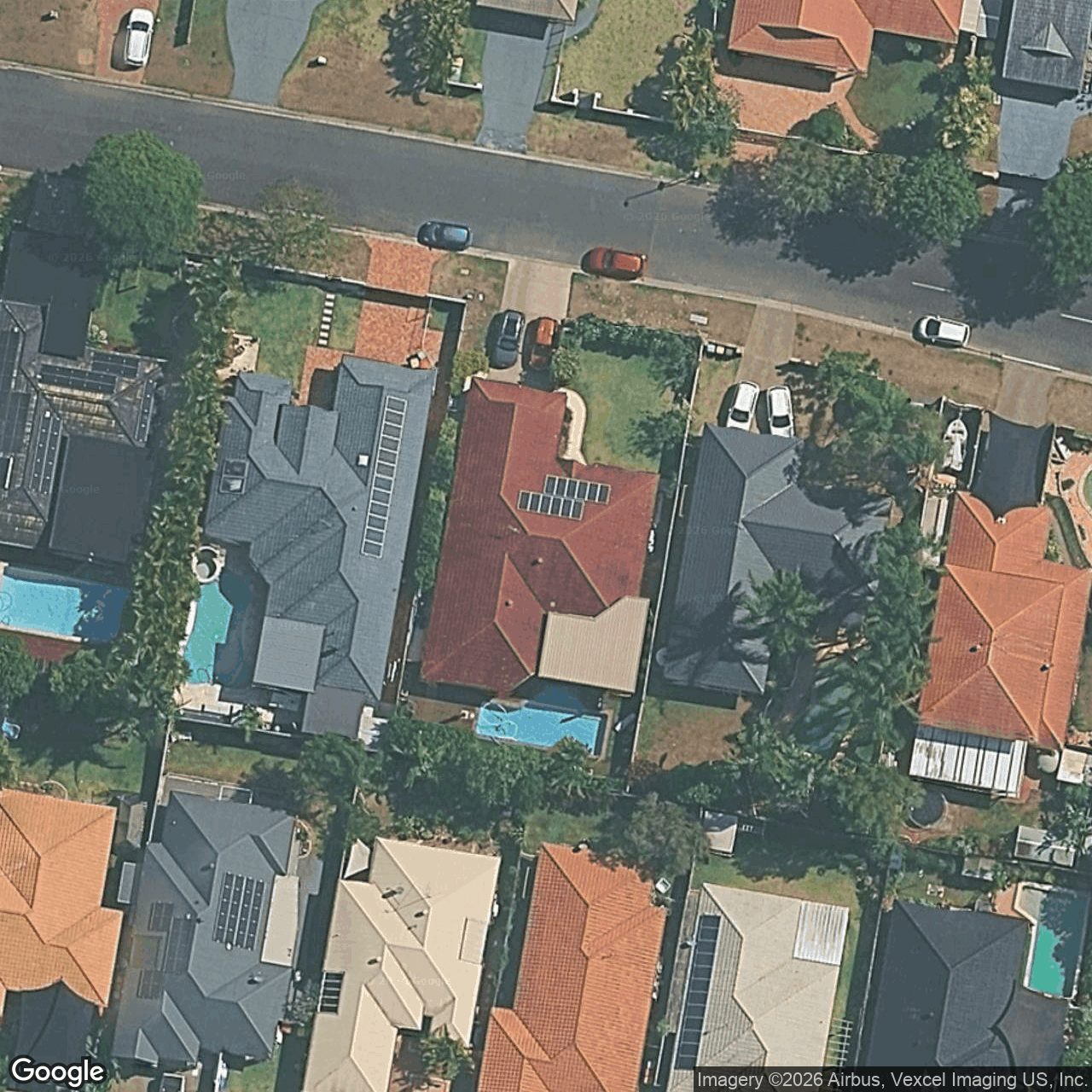 Aerial view of 36 Wedgebill Parade, Burleigh Waters QLD 4220