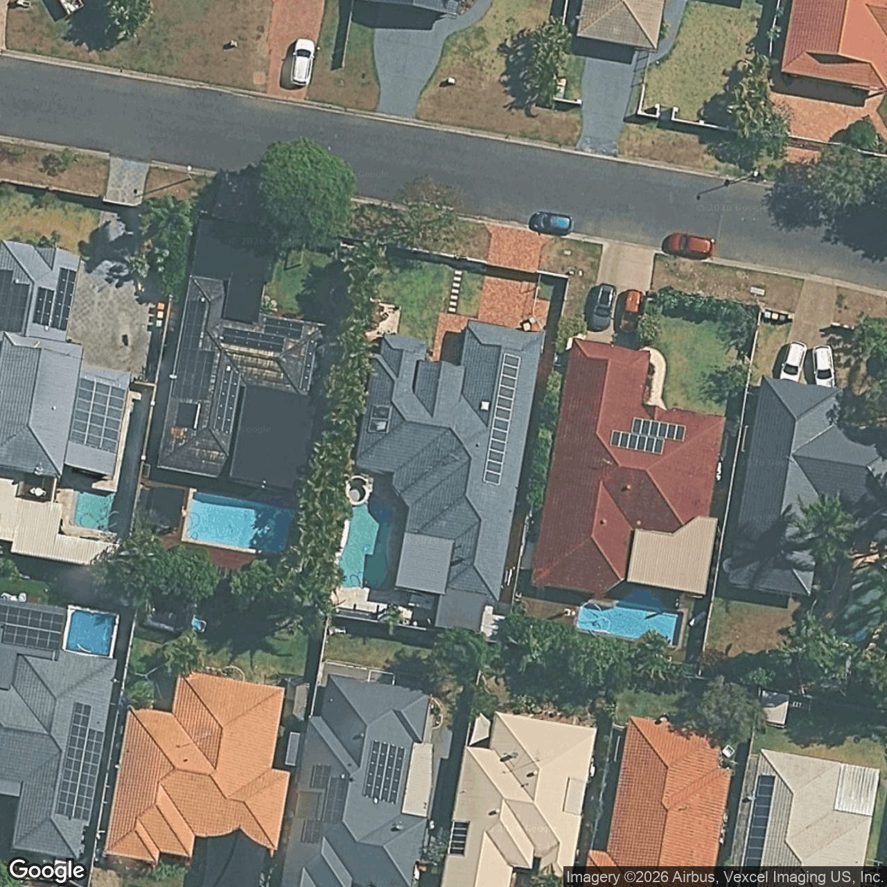 Aerial view of 38 Wedgebill Parade, Burleigh Waters QLD 4220