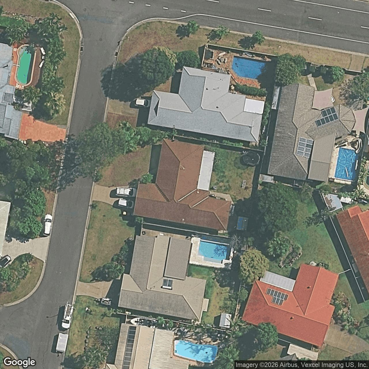 Aerial view of 4 Ridgewood Court, Burleigh Waters QLD 4220
