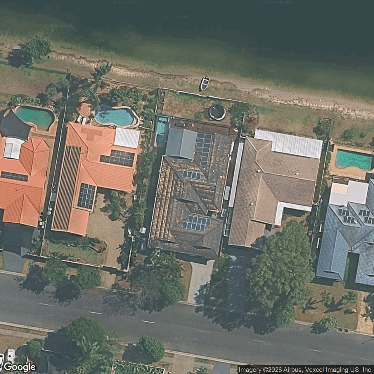 Aerial view of 21 Wedgebill Parade, Burleigh Waters QLD 4220