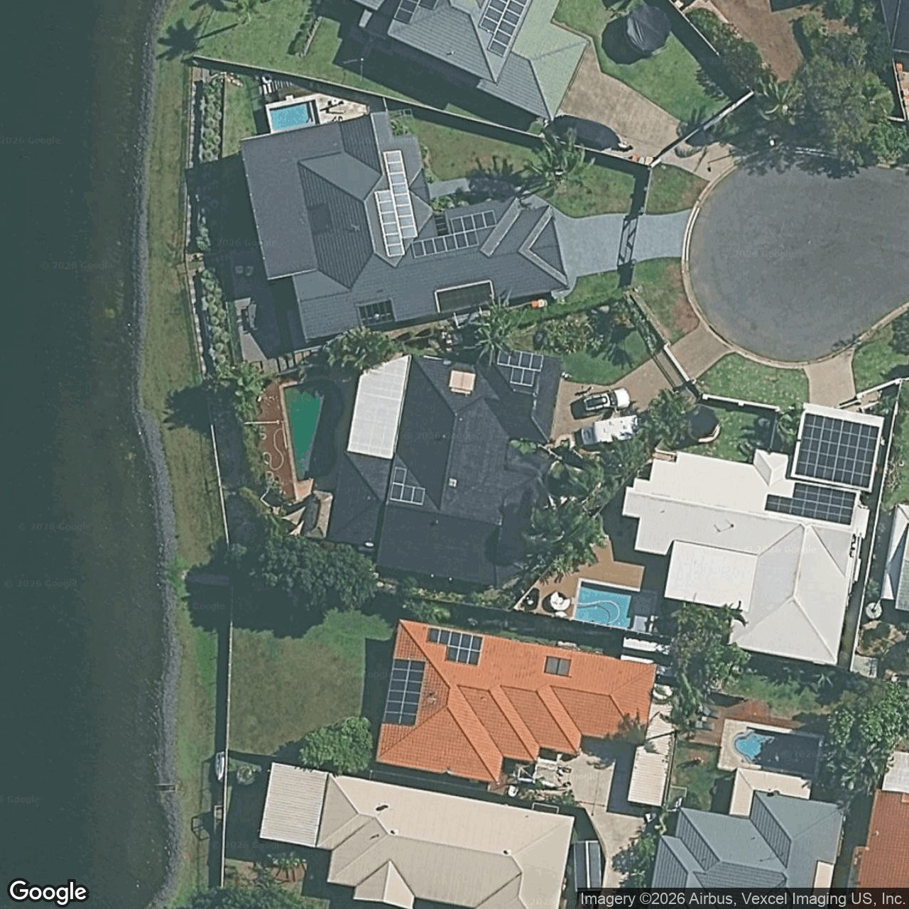 Aerial view of 72 Wedgebill Parade, Burleigh Waters QLD 4220