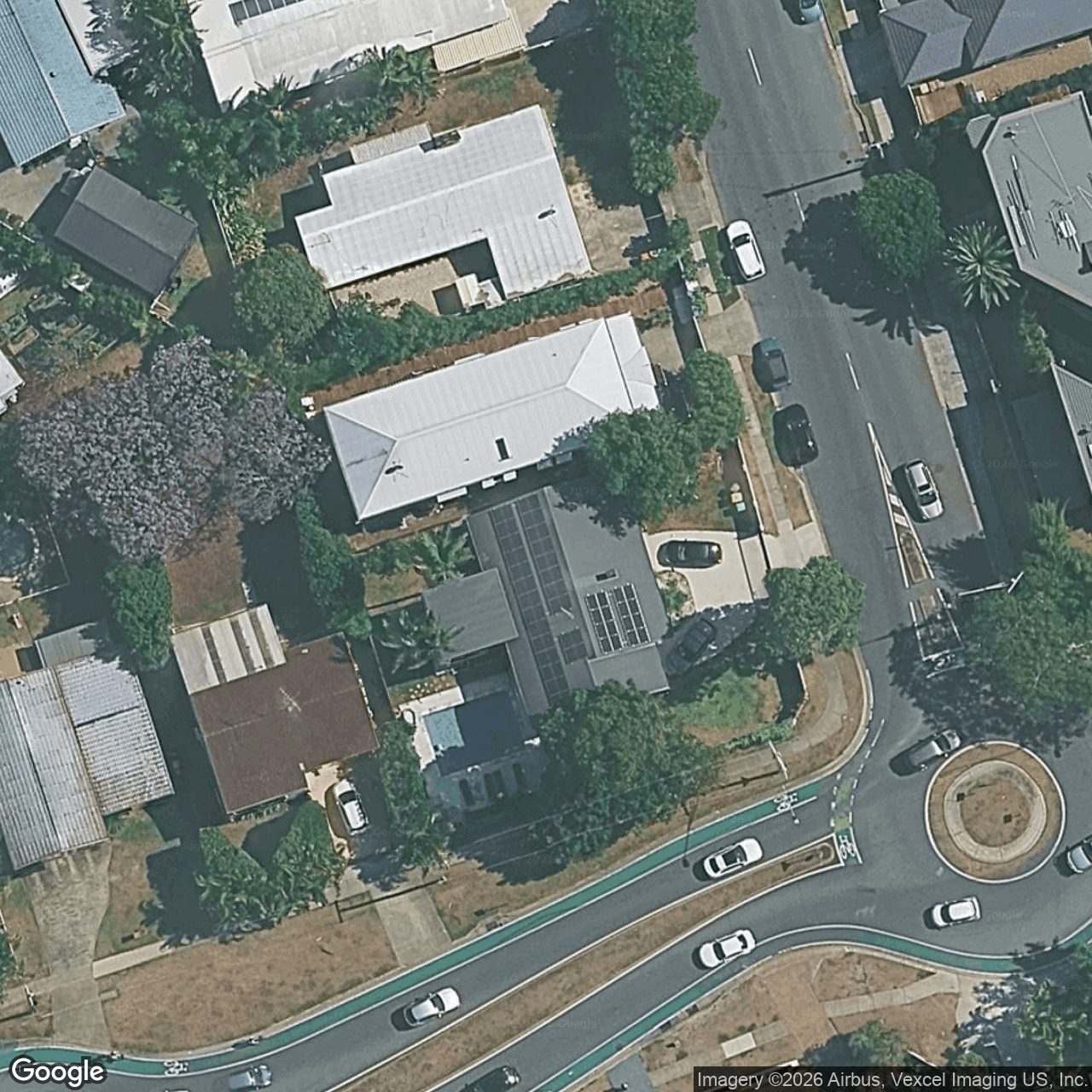 Aerial view of 25 Joan Street, Burleigh Waters QLD 4220
