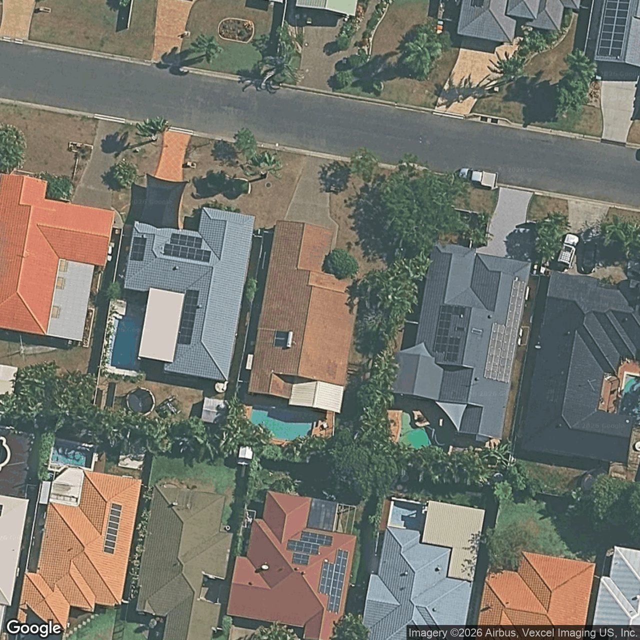 Aerial view of 58 Wedgebill Parade, Burleigh Waters QLD 4220
