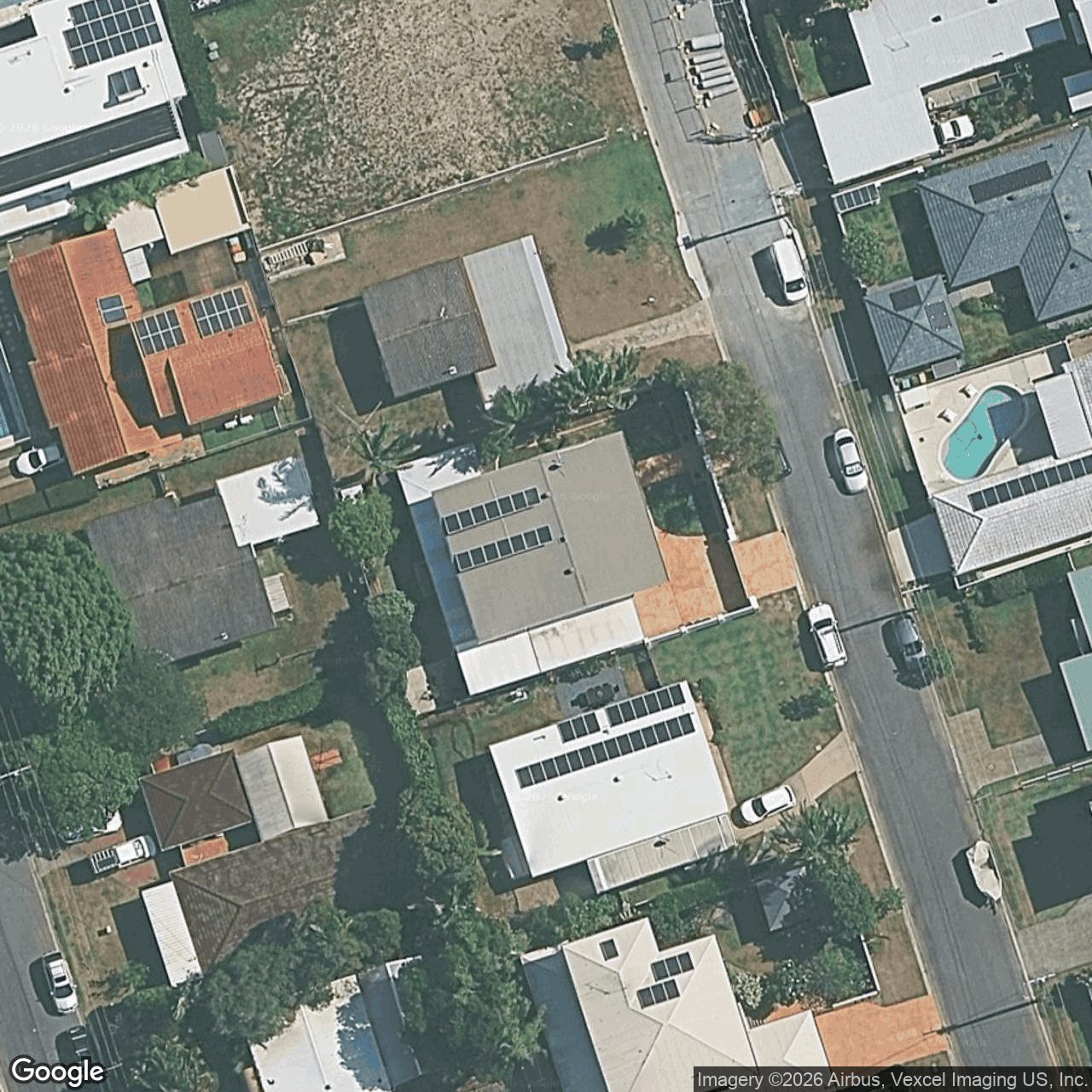 Aerial view of 16 Clinton Avenue, Burleigh Waters QLD 4220