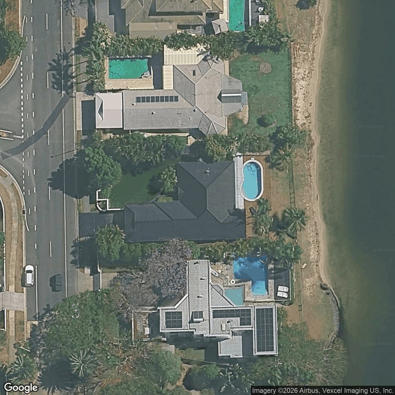Aerial view of 112 Dunlin Drive, Burleigh Waters QLD 4220