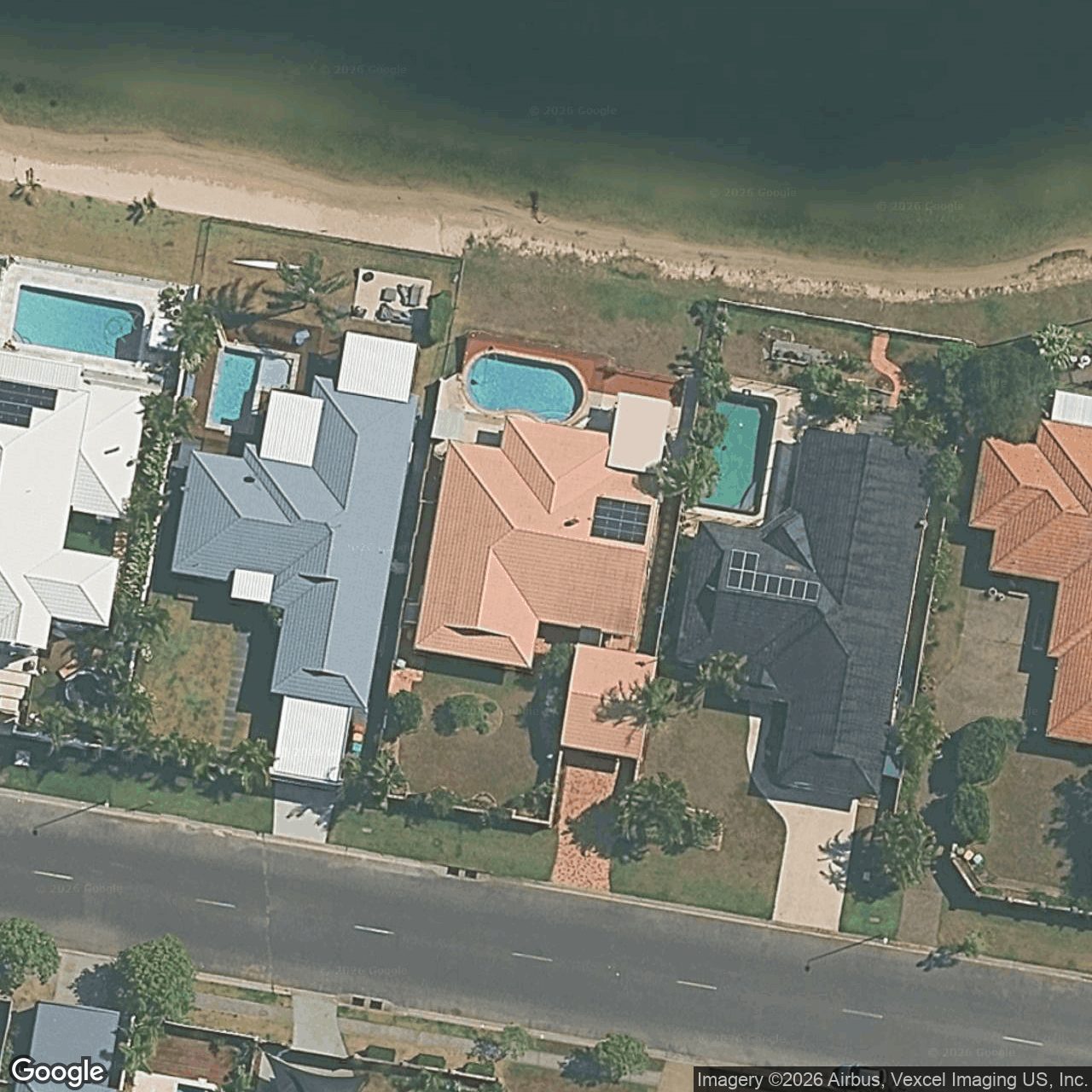 Aerial view of 7 Wedgebill Parade, Burleigh Waters QLD 4220