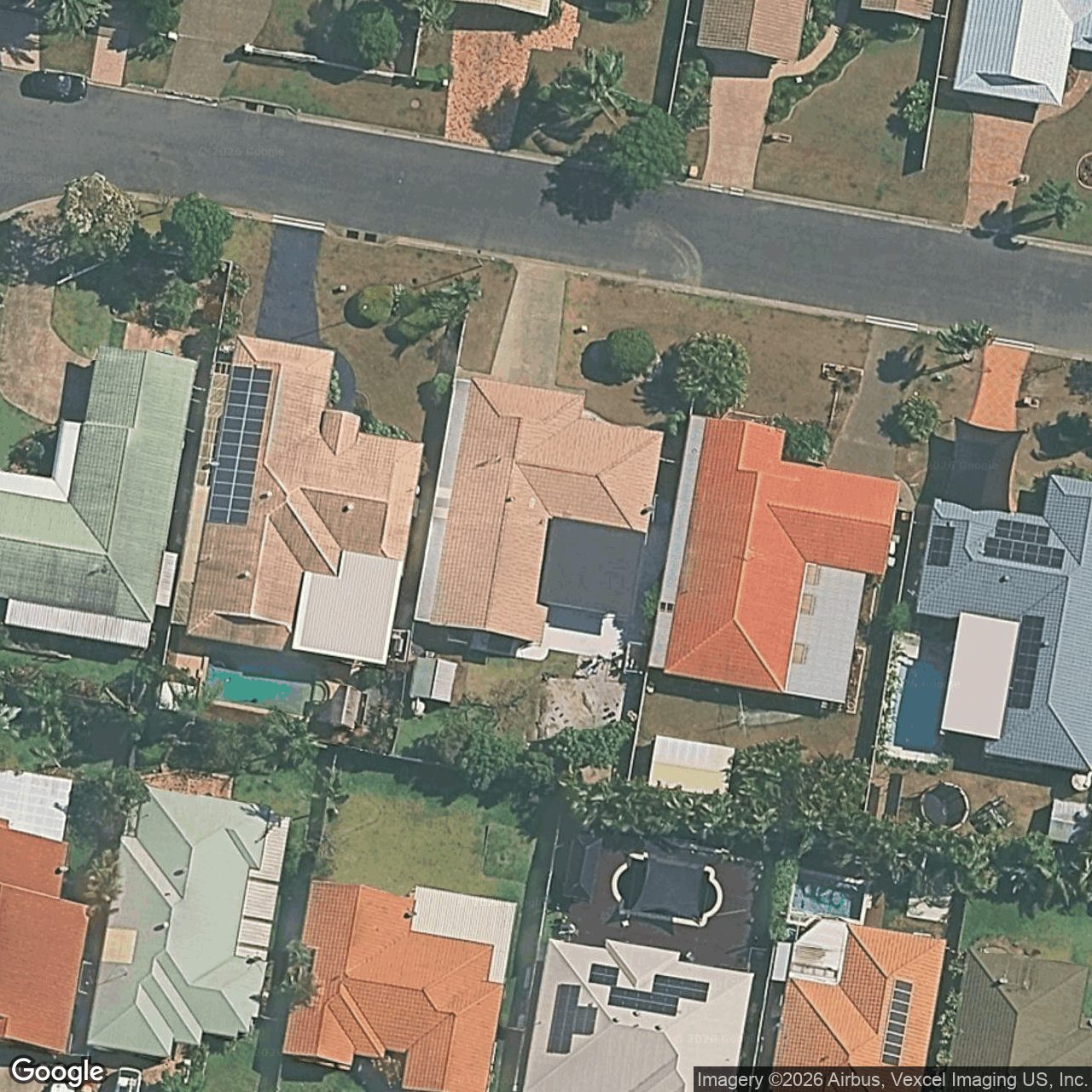 Aerial view of 64 Wedgebill Parade, Burleigh Waters QLD 4220
