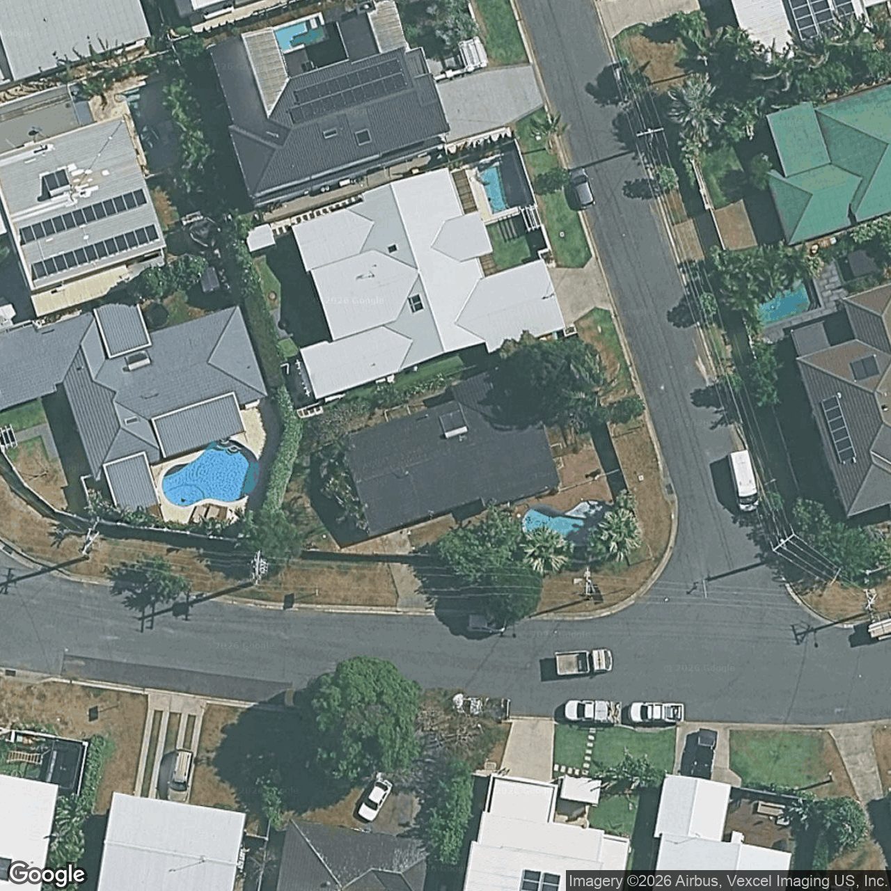 Aerial view of 27 Banksia Broadway, Burleigh Waters QLD 4220