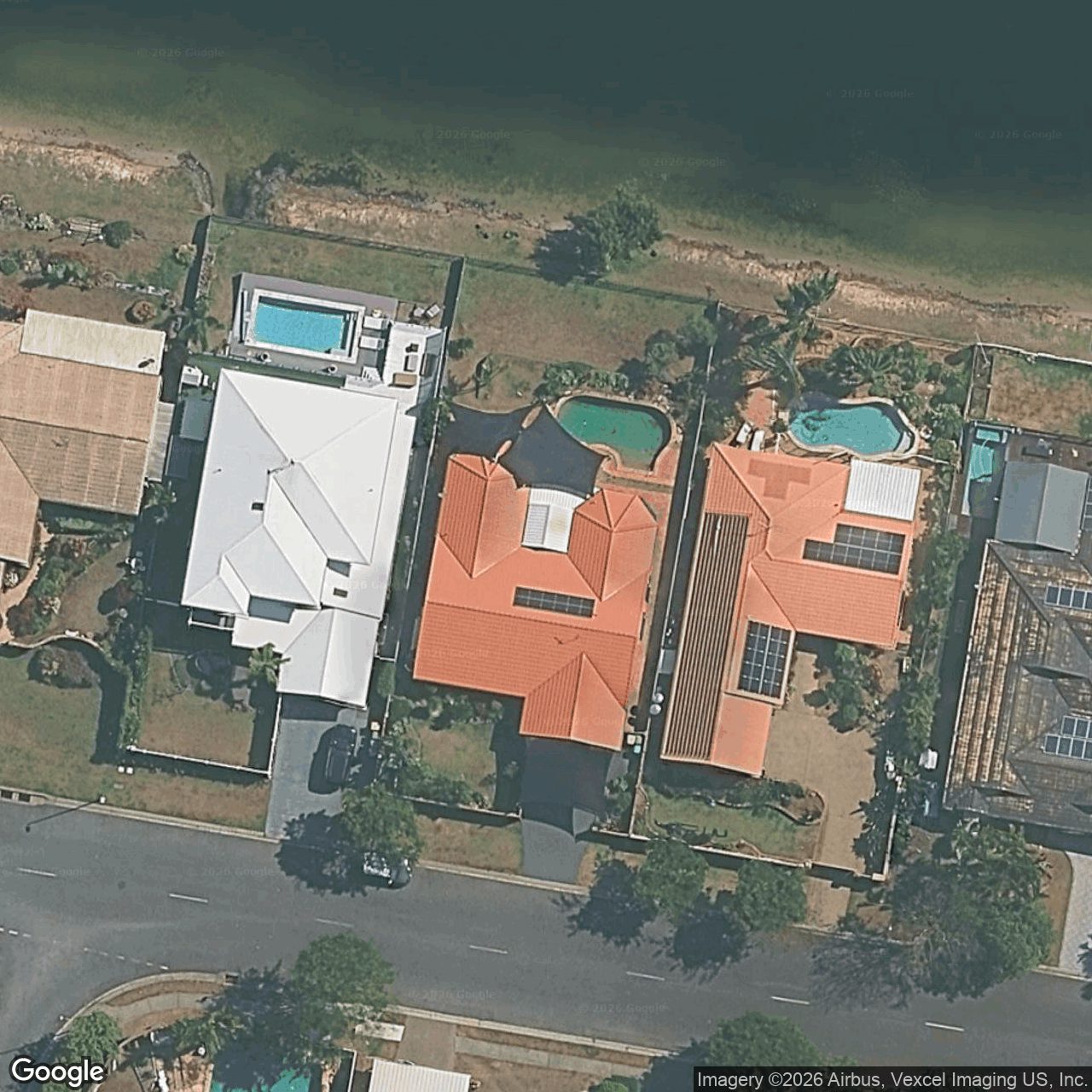 Aerial view of 25 Wedgebill Parade, Burleigh Waters QLD 4220