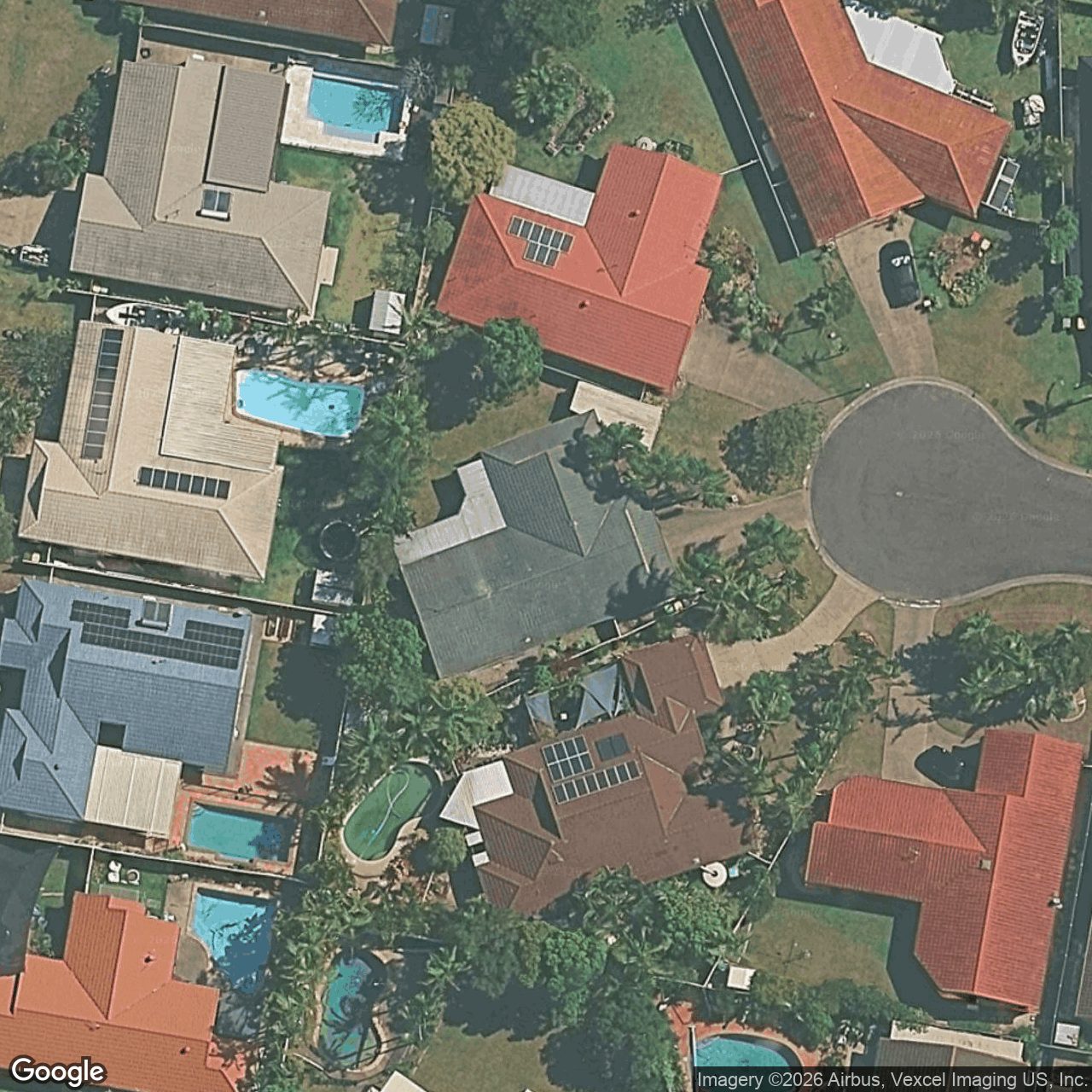 Aerial view of 11 Sugarleaf Court, Burleigh Waters QLD 4220