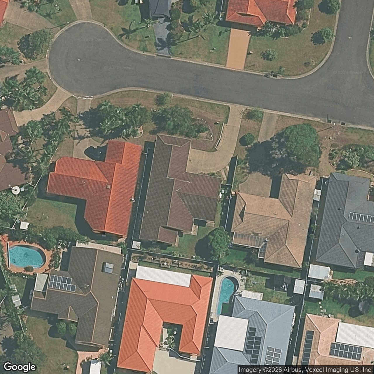 Aerial view of 17 Sugarleaf Court, Burleigh Waters QLD 4220