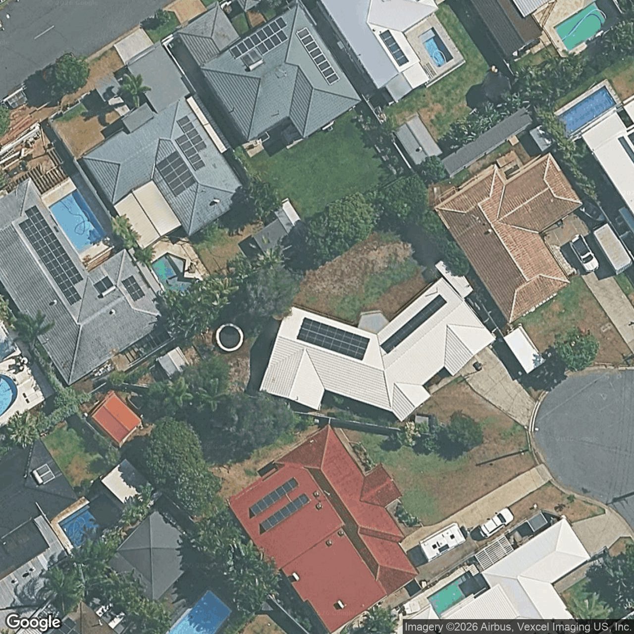 Aerial view of 25 Kestrel Drive, Burleigh Waters QLD 4220