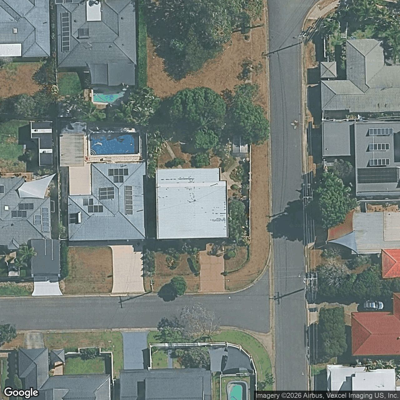 Aerial view of 1 Kestrel Drive, Burleigh Waters QLD 4220